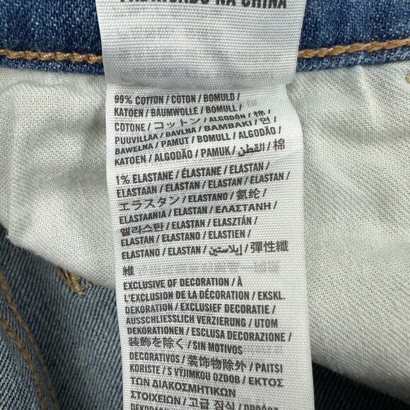 Hollister Skinny Women's size 5 Medium Wash Blue Denim Jeans - Picture 4 of 5